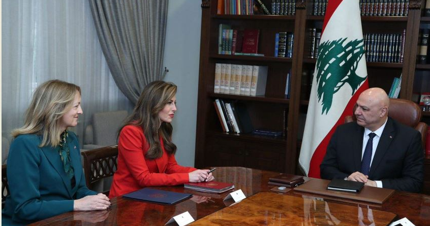 Ortagus Aoun Johnson Lebanon